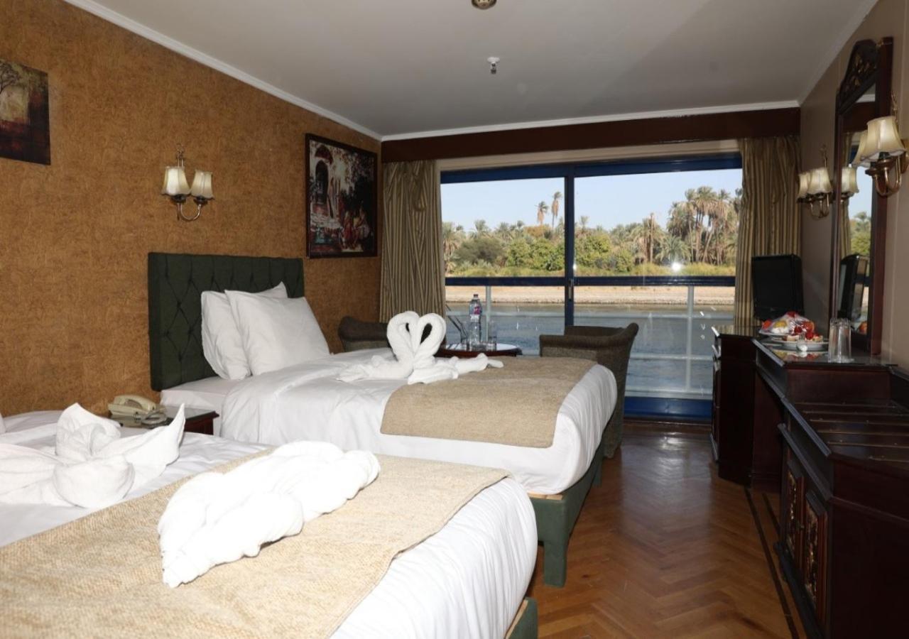 Nile Cruise Al Nabiltan Every Saturday From Luxor 4 Nights & Every Wednesday From Aswan 3 Nights Al Karnak Экстерьер фото